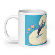 Load image into Gallery viewer, Swan Princess White Glossy Mug - mug - Cloutropolis