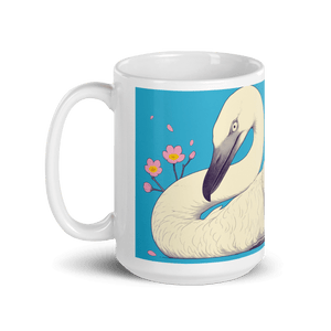 Swan Princess White Glossy Mug - mug - Cloutropolis