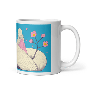 Swan Princess White Glossy Mug - mug - Cloutropolis