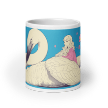 Load image into Gallery viewer, Swan Princess White Glossy Mug - mug - Cloutropolis