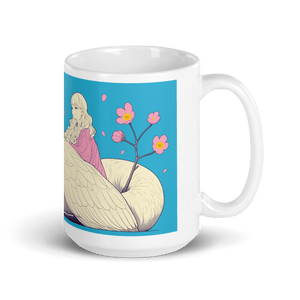 Swan Princess White Glossy Mug - mug - Cloutropolis