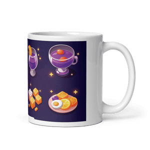 Swipe Up For Breakfast White Glossy Mug - mug - Cloutropolis