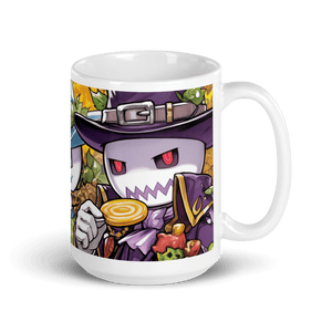 Trickster Treats White Glossy Mug - Cloutropolis