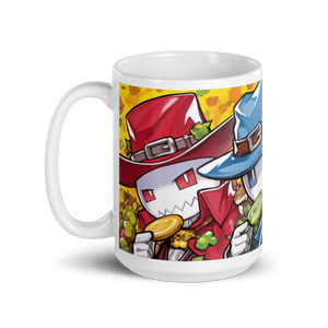 Trickster Treats White Glossy Mug - Cloutropolis