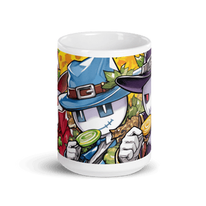 Trickster Treats White Glossy Mug - Cloutropolis