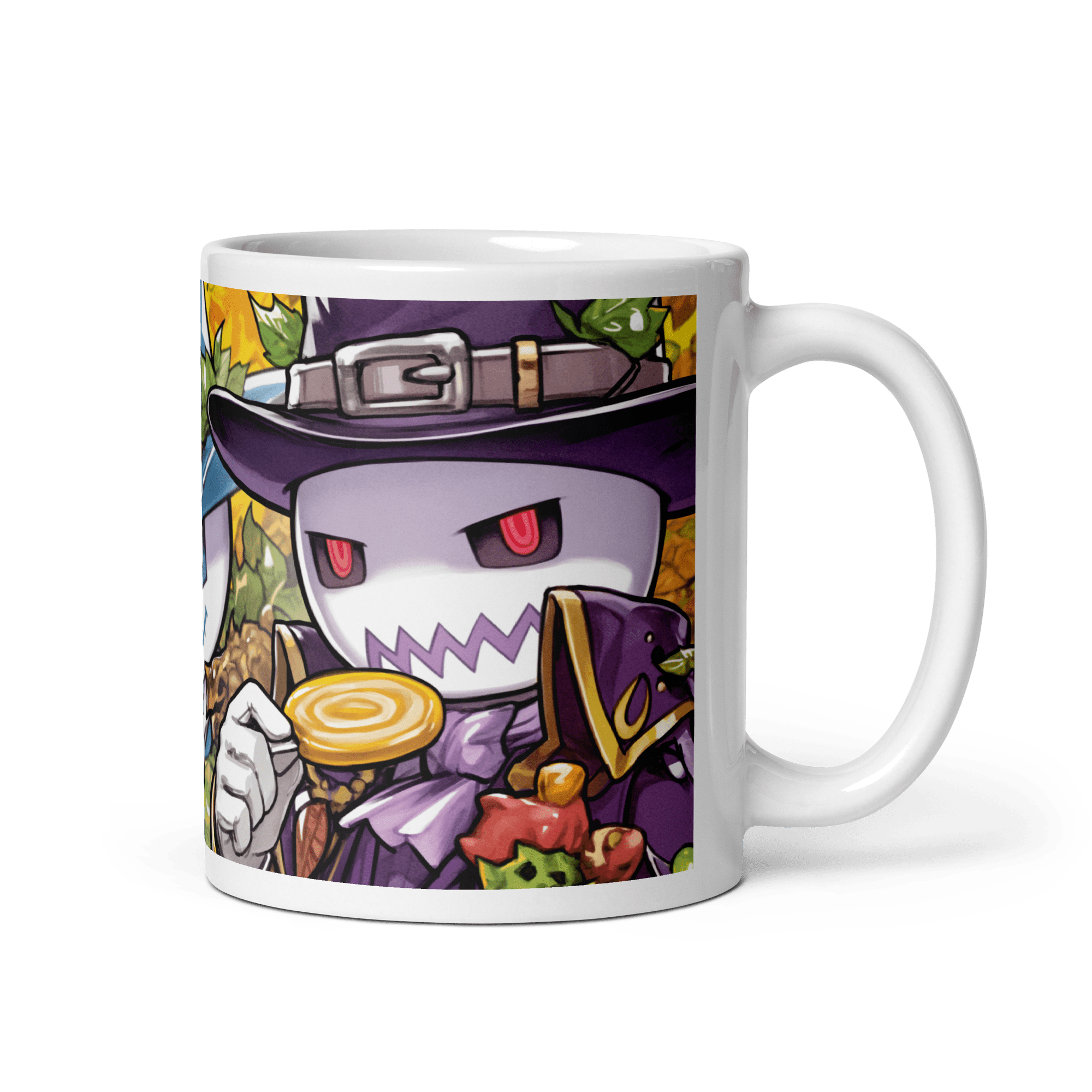 Trickster Treats White Glossy Mug - Cloutropolis