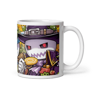 Trickster Treats White Glossy Mug - Cloutropolis