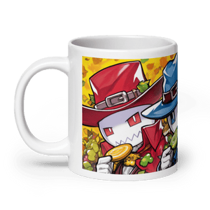 Trickster Treats White Glossy Mug - Cloutropolis