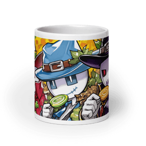 Trickster Treats White Glossy Mug - Cloutropolis