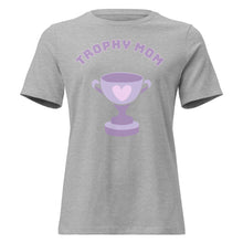 Charger l'image dans la galerie, Trophy Mom Women's Relaxed T-Shirt - T - SHIRT - Cloutropolis