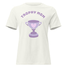 Charger l'image dans la galerie, Trophy Mom Women's Relaxed T-Shirt - T - SHIRT - Cloutropolis
