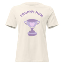 Charger l'image dans la galerie, Trophy Mom Women's Relaxed T-Shirt - T - SHIRT - Cloutropolis