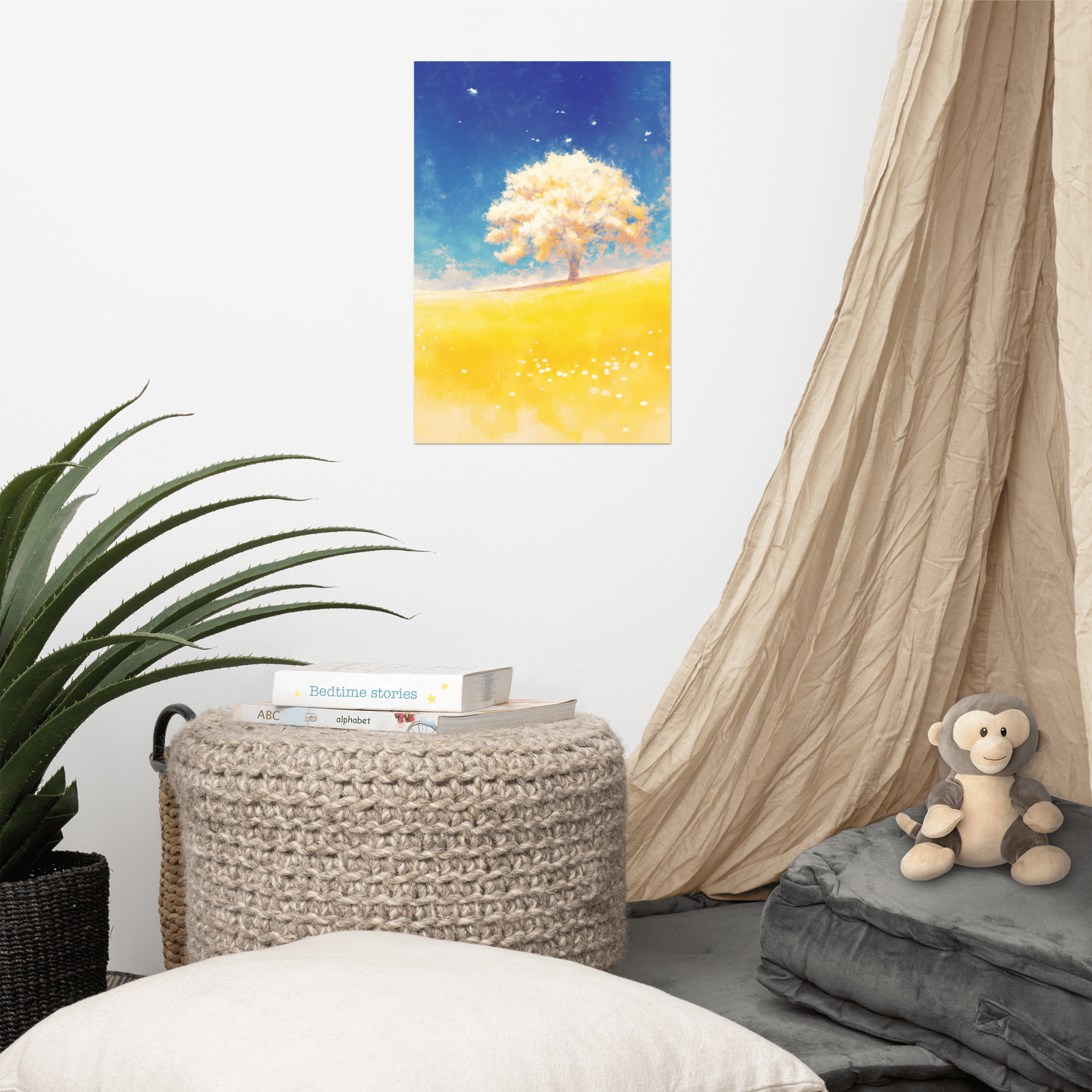 Yellow Daze In Spring Poster - Poster - Cloutropolis