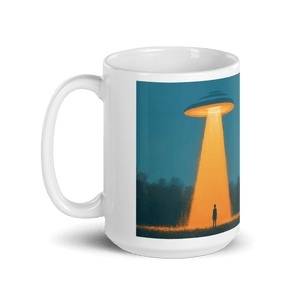 Abduction! White Glossy Mug - Cloutropolis