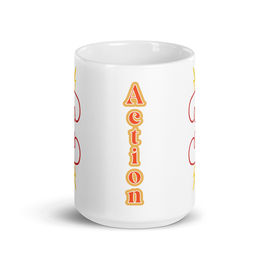 Action! Mug - Cups - Cloutropolis