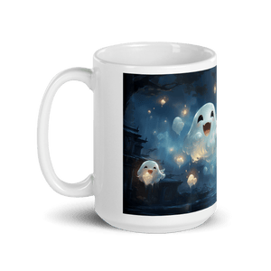 Baby Ghosts Mug - Cups - Cloutropolis