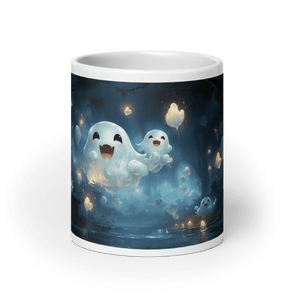 Baby Ghosts Mug - Cups - Cloutropolis