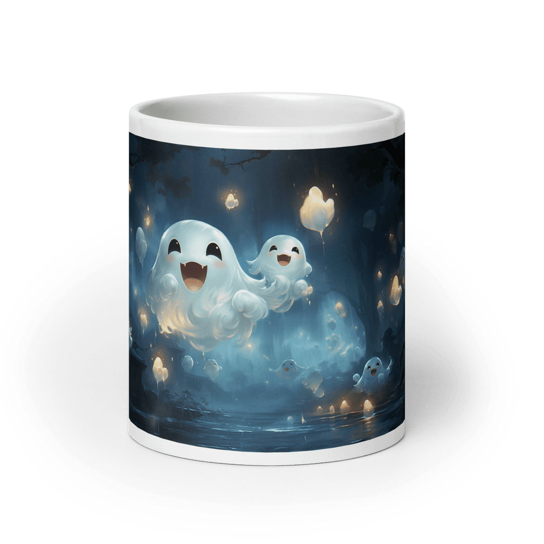 Baby Ghosts Mug - Cups - Cloutropolis