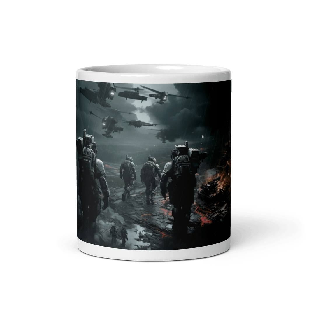 Battle Squadrons Mug - Cups - Cloutropolis