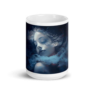 Beauty Sleep White Glossy Mug - Cups - Cloutropolis