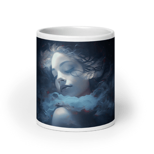 Beauty Sleep White Glossy Mug - Cups - Cloutropolis