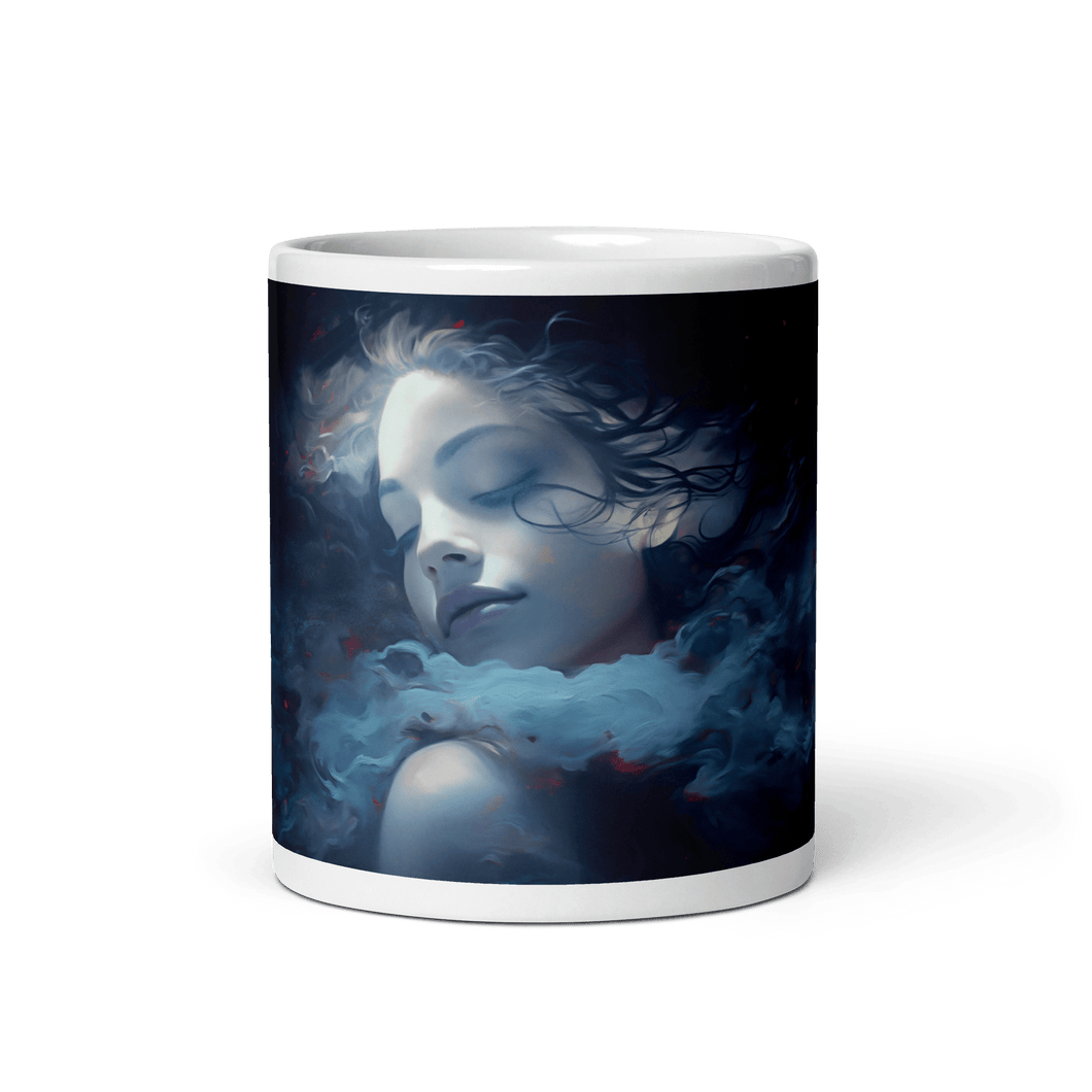 Beauty Sleep White Glossy Mug - Cups - Cloutropolis