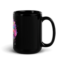 Load image into Gallery viewer, Burst Vision Black Glossy Mug - Cups - Cloutropolis