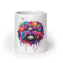 Load image into Gallery viewer, Burst Vision White Glossy Mug - Cups - Cloutropolis