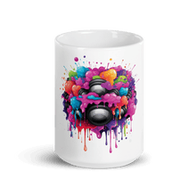 Load image into Gallery viewer, Burst Vision White Glossy Mug - Cups - Cloutropolis