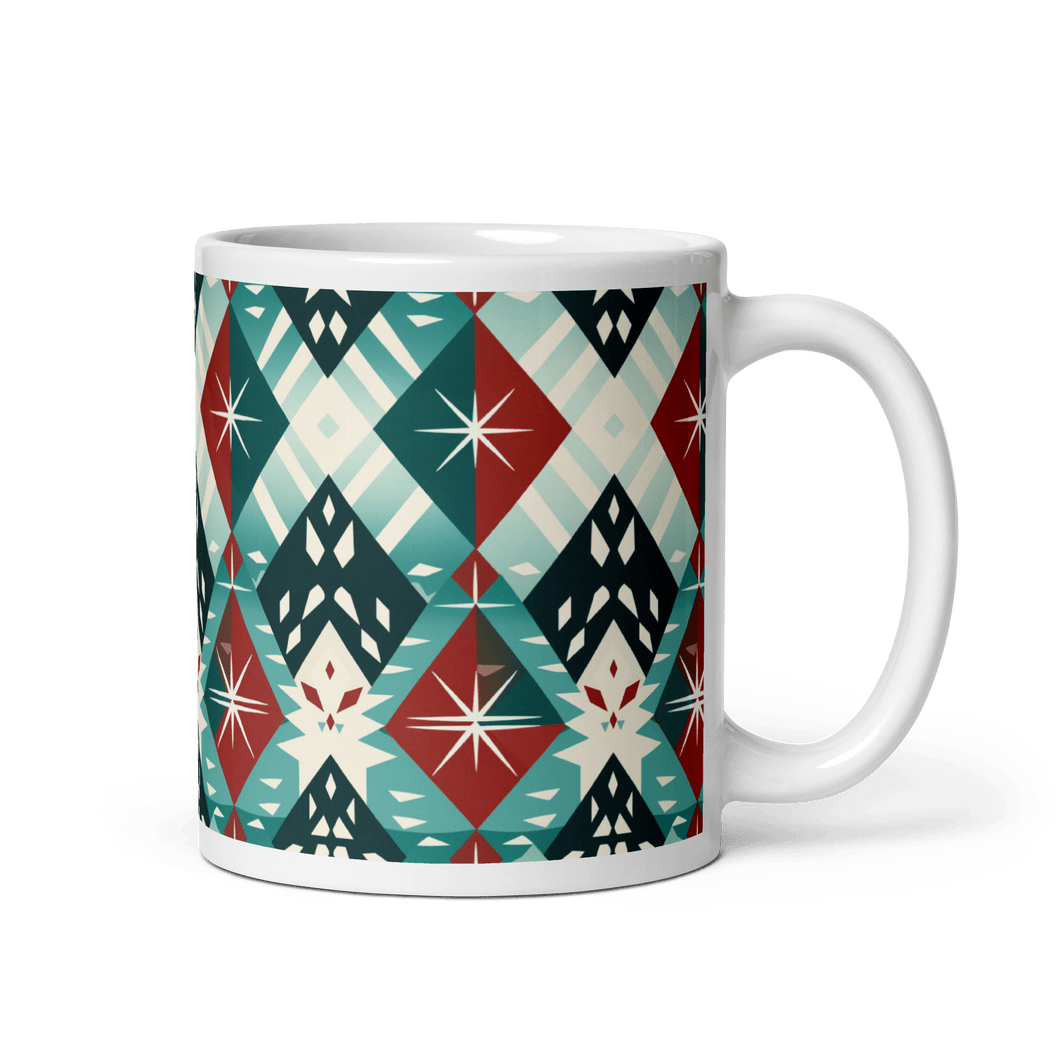 Christmas Patterns Mug V1.0 - Cups - Cloutropolis