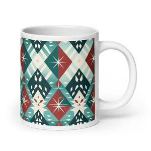 Christmas Patterns Mug V1.0 - Cups - Cloutropolis