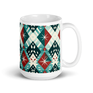 Christmas Patterns Mug V1.0 - Cups - Cloutropolis