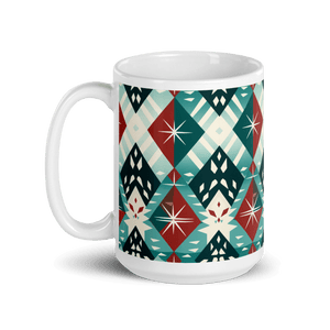 Christmas Patterns Mug V1.0 - Cups - Cloutropolis