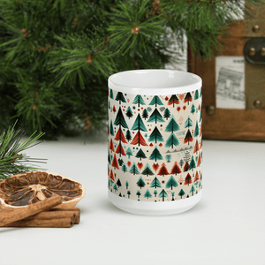 Christmas Patterns Mug V1.1 - Cups - Cloutropolis