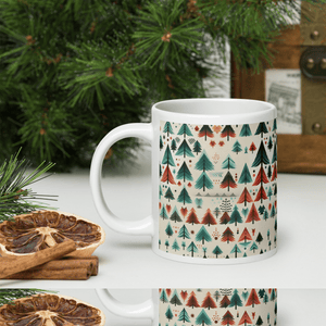 Christmas Patterns Mug V1.1 - Cups - Cloutropolis