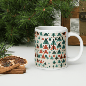 Christmas Patterns Mug V1.1 - Cups - Cloutropolis