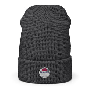 Cloutropolis 3D Puff Waffle beanie - Beanies - Cloutropolis