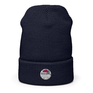 Cloutropolis 3D Puff Waffle beanie - Beanies - Cloutropolis