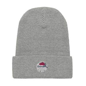 Cloutropolis 3D Puff Waffle beanie - Beanies - Cloutropolis