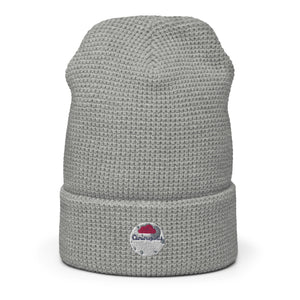 Cloutropolis 3D Puff Waffle beanie - Beanies - Cloutropolis