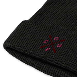 ComPassion Waffle Beanie Flat - Beanies - Cloutropolis