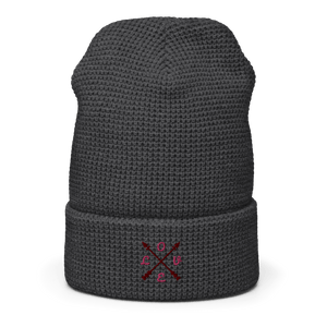 ComPassion Waffle Beanie Flat - Beanies - Cloutropolis