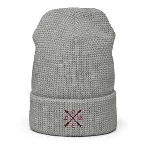 ComPassion Waffle Beanie Flat - Beanies - Cloutropolis