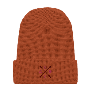 ComPassion Waffle Beanie Flat - Beanies - Cloutropolis