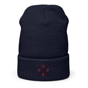 ComPassion Waffle Beanie Flat - Beanies - Cloutropolis