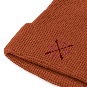 ComPassion Waffle Beanie Flat - Beanies - Cloutropolis