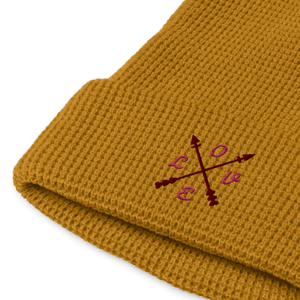 ComPassion Waffle Beanie Flat - Beanies - Cloutropolis