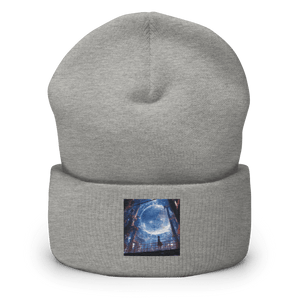 Constellar Reality Cuffed Art Beanie - Cloutropolis