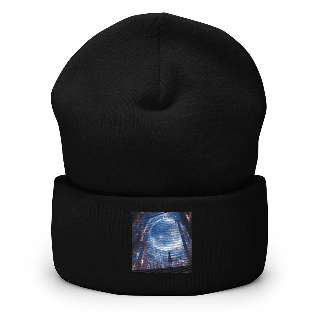 Constellar Reality Cuffed Art Beanie - Cloutropolis