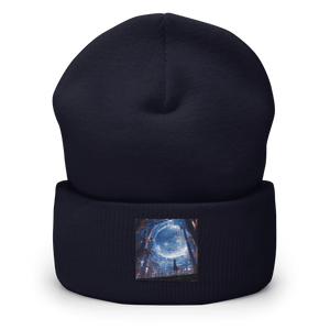 Constellar Reality Cuffed Art Beanie - Cloutropolis